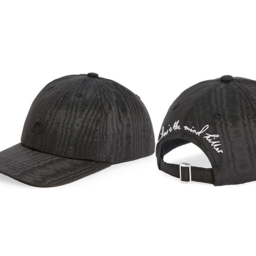 New With Tag Authentic Marine Serré Hat Cap "Fear Is The Mind Killer"